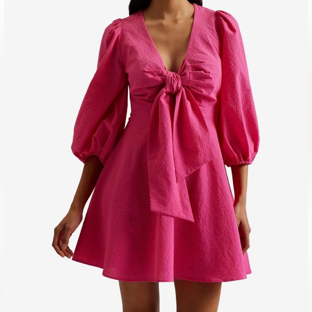TED BAKER DRESS SIZE 3 - Picture 4 of 6